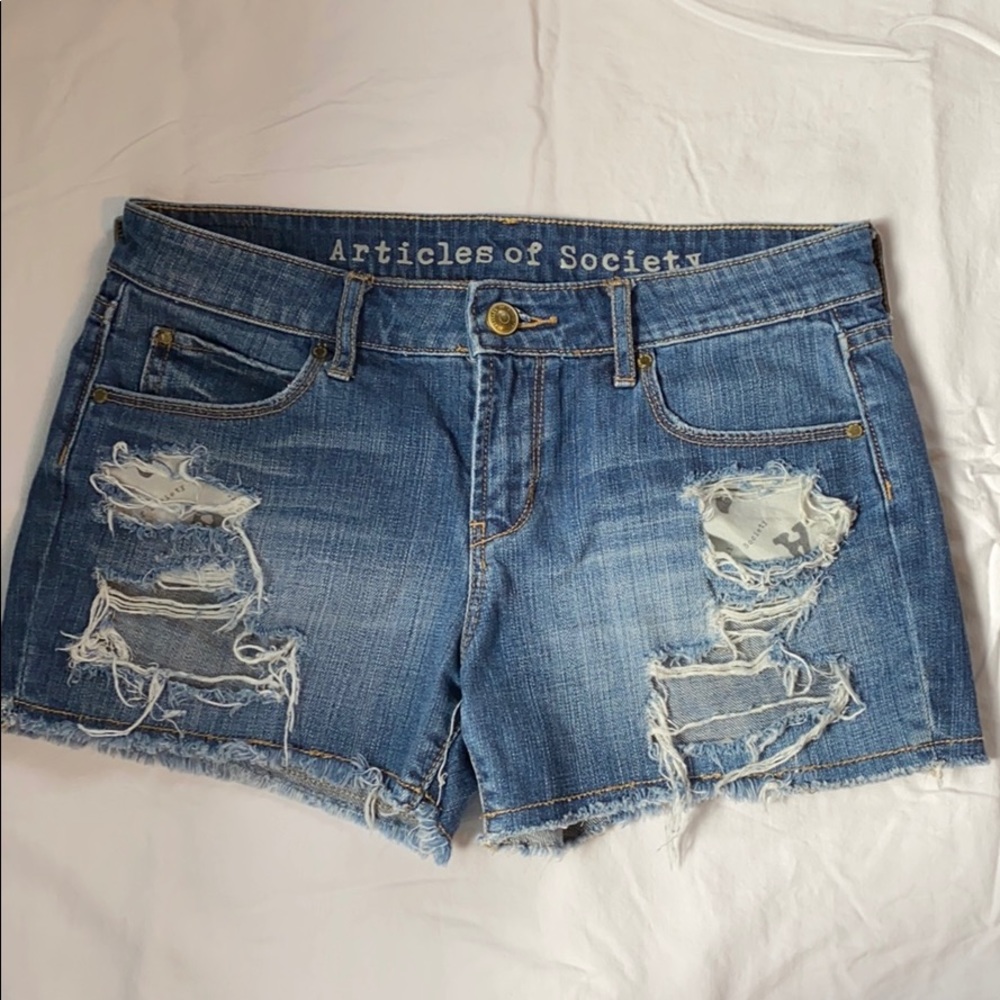 Articles of Society Jean Shorts